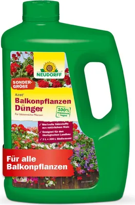 Produktbild von Neudorff Azet BalkonpflanzenDünger - 2 Liter