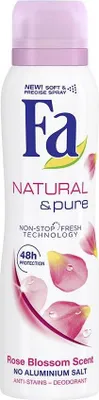 Produktbild von Fa Deo-Spray 150 ml – natürliche und reine Rosenblüte