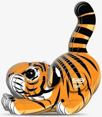 Produktbild von Eugy Tiger, 34 Stück(e), Tiere, 6 Jahr(e)