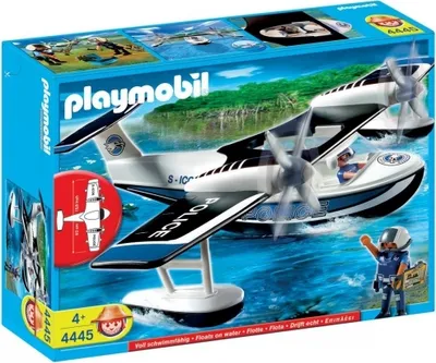 Obrázek produktu pro PLAYMOBIL 4445 - Police Floating Seaplane