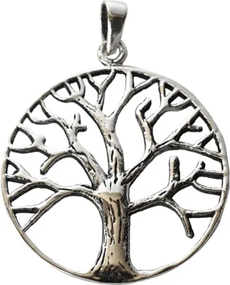 Produktbild von Anhänger Baum Lebensbaum 925 Silber  2,7 cm keltischer Silberschmuck