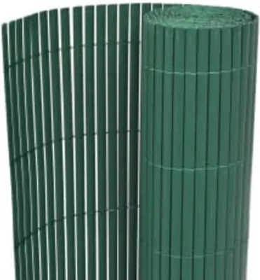 Produktbild von vidaXL Gartenzaun Doppelseitig 110x500 cm Grün