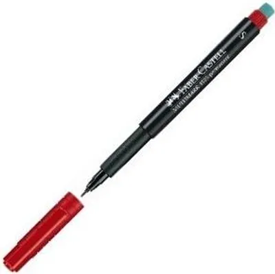 Obrázok produktu pre FABER-CASTELL Marker Multimark permanent S rot