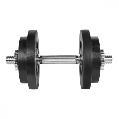 Obrázok produktu pre LIFEFIT® jednoručná nakladacia činka 17 kg, 30 mm tyč/4x kotúč