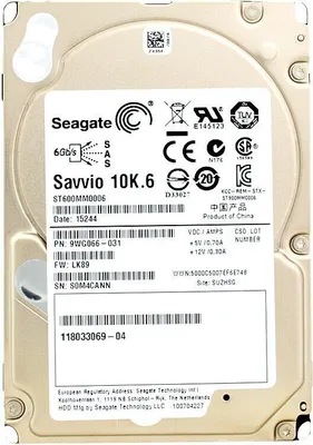 Immagine prodotto di Disco rigido Seagate 600GB 64Mb Cache 10 000Rpm Sas 2,5'' pollici ST600MM0006