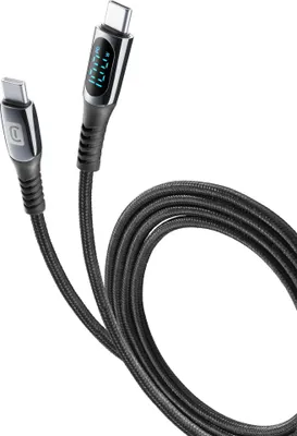 Zdjęcie produktu dla Cellularline 8018080456145, 2 m, USB C, USB C, Czarny