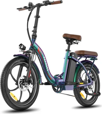 Immagine prodotto di Bicicletta Elettrica FAFREES F20+ Pro - Motore 250W Batteria 36V25Ah Pneumatici Da 20" Freni A Disco Meccanici - Verde Abbagliante