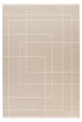 Produktbild von Teppich Stage 125 Beige 80x150 cm – Pflegeleicht & Strapazierfähig