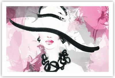Produktbild von Poster - Poster ohne Rahmen - Frau Abstraktion - 91,5x61 cm - Wand Bild - Wanddeko - Wandbilder - Kunstposter - Wandposter - Bilder - Kunstdruck - Wanddekoration - Wandbild - P2XAA91x61-3690