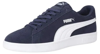 Produktbild von PUMA Smash V2, Männlich, Erwachsener, Modische Sneakers, Blau, Weiß, Einfarbig, Schnürverschluss