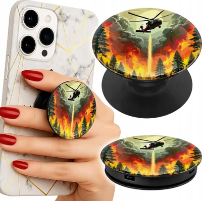 Image de Support de téléphone Popsocket Fingerboard/Firefighter Stand