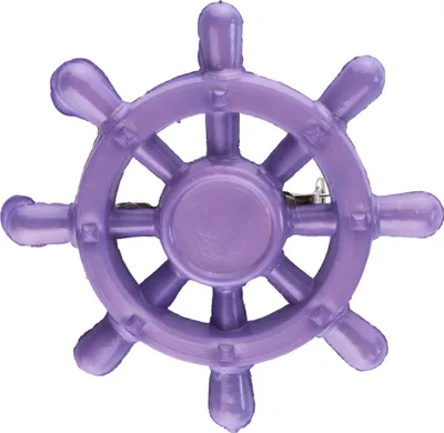 Produktbild von Anstecker - Steuerrad - lila - Anstecknadel