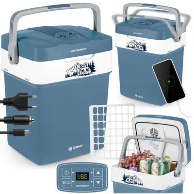 Produktbild von Berdsen Icemax 29 Liter Reisekühlbox mit ECO-Modus - blau