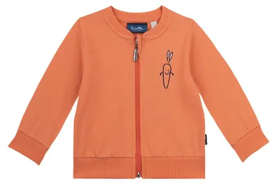 Produktbild von Sanetta Kidswear Jungen-Sweatjacke orange Karotte 62