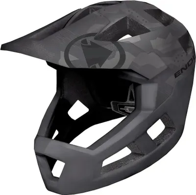 Image de Endura Singletrack Casque de descente Gris Gris One Size