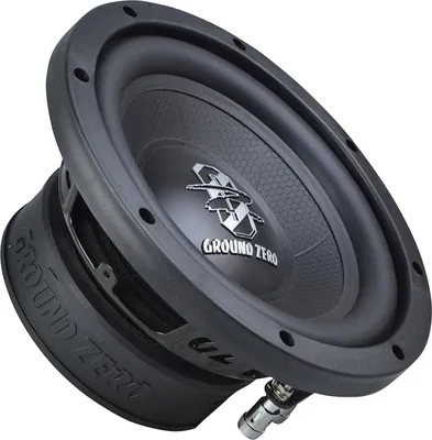 Image de Ground Zero Iridium GZIW200 subwoofer 8 inch 150 watt RMS - 4 ohm impedantie