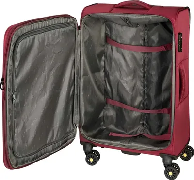 Produktbild von d&n Travel Line 9704 4 Rollen Kabinentrolley S 55 cm mit Dehnfalte