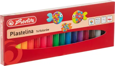 Produktbild von Plastelina 16 intensywnych kolorów