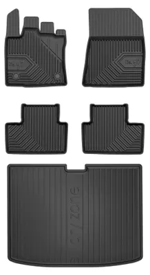 Immagine prodotto di Tappetini 3D TPE + baule DryZone per Renault Captur II 2019- 5 pezzi