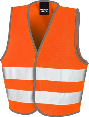 Produktbild von Result - Hi-Vis Weste für Kinder PC4179 (110-116) (Neonorange)