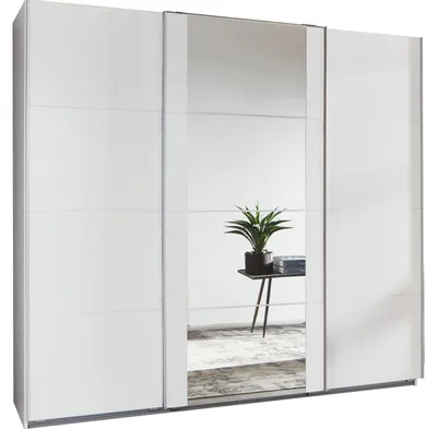 Immagine prodotto di Armadio ad ante scorrevoli Berna Armadio design selezionabile, bianco, 225x64x210cm