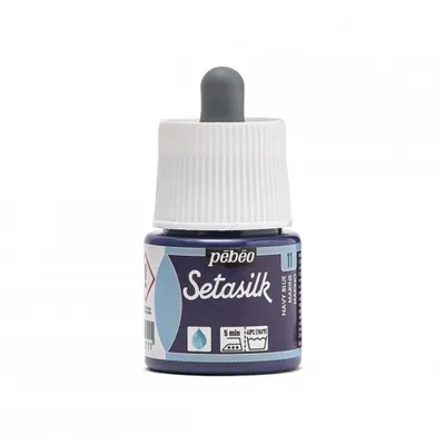 Produktbild von Pebeo Setasilk, 45 ml, 11 Marineblau
