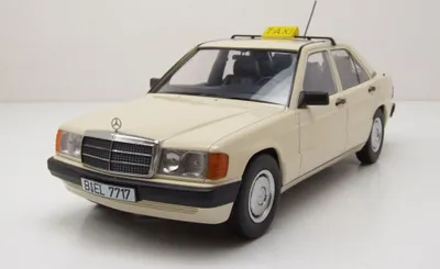 Produktbild von Triple 9 1:18 Mercedes 190 W201 Taxi 1993