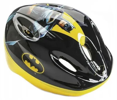 Imagen del producto de Casco infantil Batman para bicicletas, talla 52-56 cm, ajustable y ligero