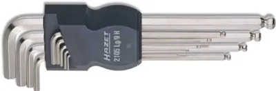 Produktbild von Hazet Sechskant-Kugelkopf-Stiftschlüsselsatz 9tlg