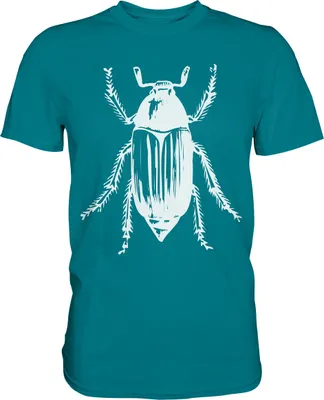 Produktbild von Kakerlake Käfersammler Insekten T-Shirt – Diva Blue / XXL