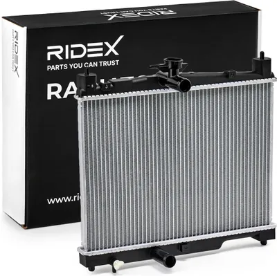 Produktbild von RIDEX 470R0234 Kühler Wasserkühler Motorkühler für TOYOTA Yaris Schrägheck (P1)
