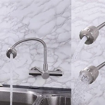 Produktbild von Famanu Küchenarmatur - 360° drehbar - Wandmontage