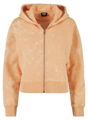 Produktbild von Urban Classics - Hoodie mit durchgehendem Reißverschluss für Damen TN1108 (5XL) (blasse Orange)