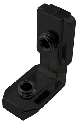 Produktbild von KLAK 45 - Innenwinkel Aussenwinkel M8 Nut 10 Aluprofil 45-er schwarz  -1 Stück