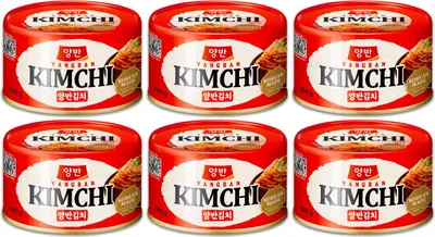 Produktbild von 6x 160g DONGWON Koreanisches Kimchi YangBan | eingelegter Chinakohl, fermentiert