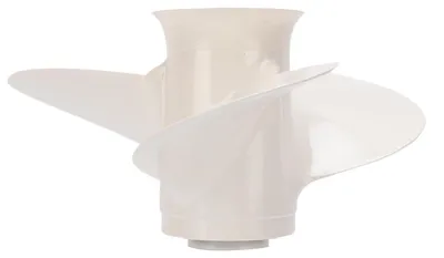 Obrázek produktu pro Lodní vrtule 9 7/8 x 10 1/2 F, 664 45945 00 EL, hliníková slitina, 3 lopatky – náhradní vrtule pro přívěsné motory F25, 20 HP, 25 HP a 30 HP