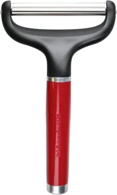 Image de Coupe-fromage - Acier inoxydable - Rouge royal - 1 pièce