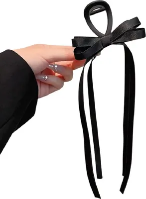 Obrázek produktu pro Elegantní skřipec do vlasů Bow - Černá KP36497