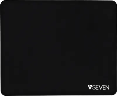 Produktbild von V7 MP02BLK, Schwarz, Einfarbig, Mikrofaser, Gummi, Anti-Rutsch-Basis