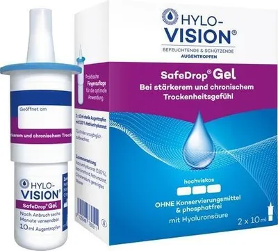 Zdjęcie produktu dla Krople do oczu HYLO-VISION SafeDrop Gel, roztwór 20 ml