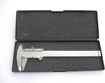 Obrázok produktu pre Stupnica 150 mm 0,02 mm v plastovom puzdre /geko
