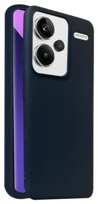 Productafbeelding van Beschermhoes Belin Candy voor de Redmi Note 13 Pro+ 5G, zwart/zwart
