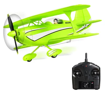 Produktbild von 4-Kanal-RC-Segelflugzeug, ferngesteuertes Kunstflugzeug aus EPP-Schaumstoff mit 2,4-GHz-Fernsteuerung und bürstenlosem Motor für Anfänger und Erwachsene