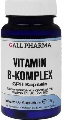 Obrázek produktu pro GALL PHARMA Vitamin B-Complex GPH Capsules, 60 kapslí