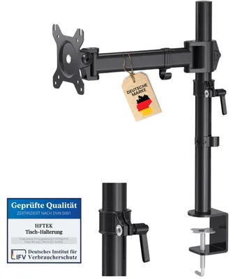 Produktbild von Halterung für TV-Monitore, Schreibtischhalterung für Bildschirme bis zu 34 Zoll mit VESA 75/100