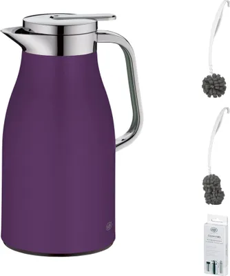 Produktbild von alfi SKYLINE Isolierkanne – Vorteilsset mit Reinigungsbürste CLEAN FIX 30 cm