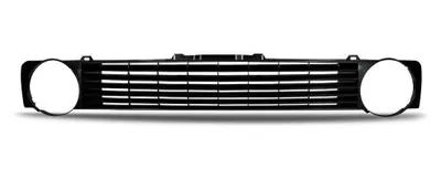 Kühlergrill Sportgrill Schwarz ohne Emblem für VW Golf 1 17 + Cabrio 155 + Caddy – Produktansicht