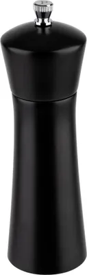 Produktbild von APS 40578 Pfeffermühle MIDNIGHT, Akazienholz, Mahlwerk Kohlenstoffstahl, Ø 5 cm, Höhe 17 cm, schwarz