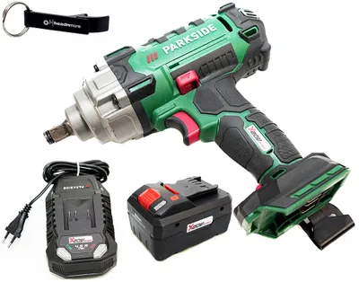 Obrázek produktu pro PARKSIDE® 20 V akumulátorový rázový utahovák PASSK 20-Li / včetně inteligentního akumulátoru (8 Ah) a nabíječky (4,5 A)
