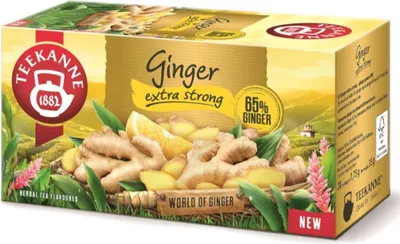 Obrázek produktu pro Teekanne Zázvorový čaj extra silný (20ks), 58136
